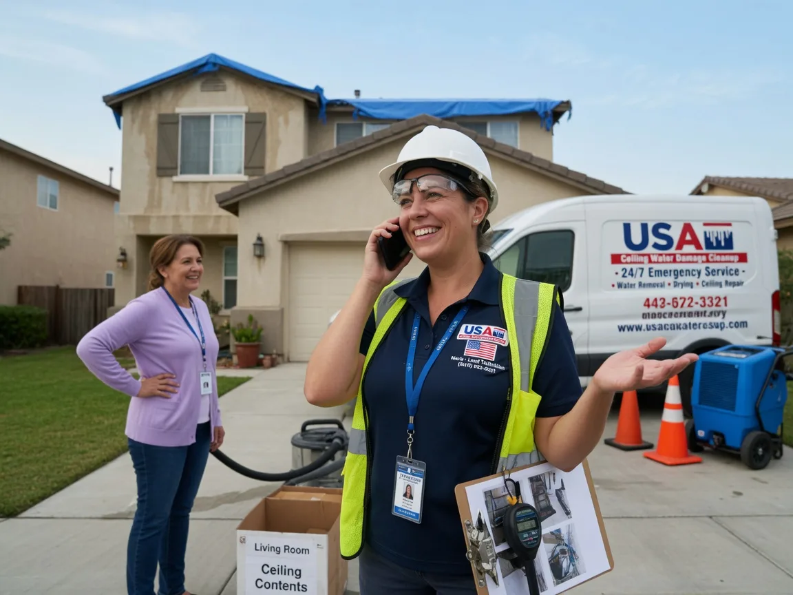 Ceiling Water Damage Restoration Gridley, CA FAQs